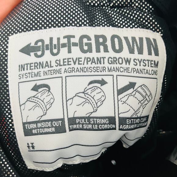 Columbia Bugaboo Snow Ski Pants Outgrown Black Kids XXS Unisex Omni Heat - Picture 7 of 8